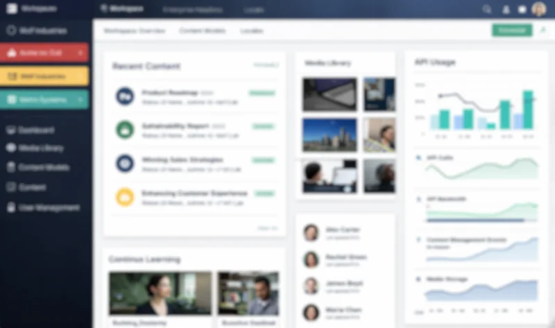 Multi-Tenant Corporate Content Hub